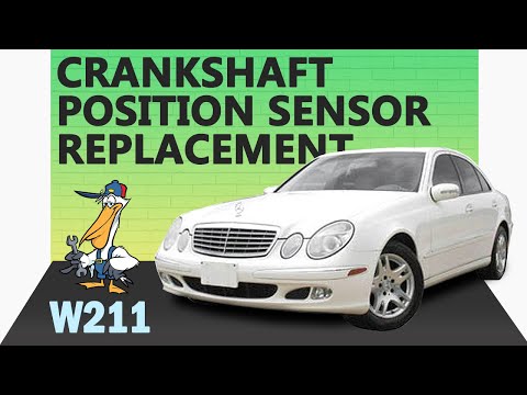 Mercedes-Benz W211 E-Class Crankshaft Position Sensor Replacement