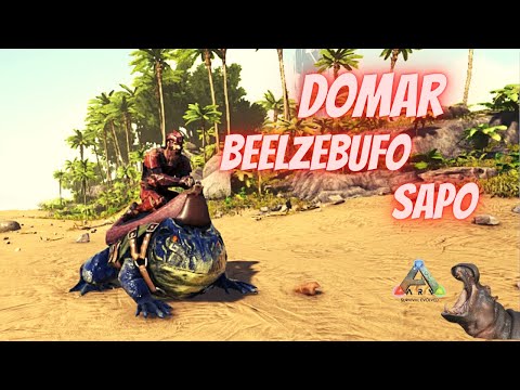Como domar Beelzebufo (Sapo)  - Ark Survival Evolved