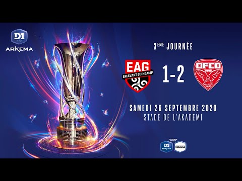 D1 Arkema, J3 : EA Guingamp - Dijon FCO (1-2)