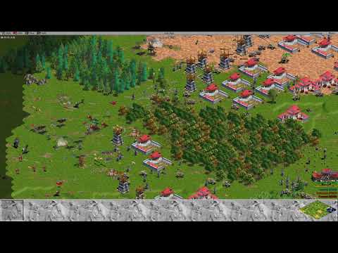 Mioan vs 7 Macedonian Deathmatch hardest, Age of Empires HD