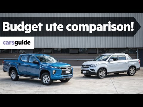 Mitsubishi Triton v SsangYong Musso comparison review