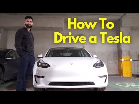 How To Easily Drive A Tesla Model 3 in less than 10min - for the first time beginners