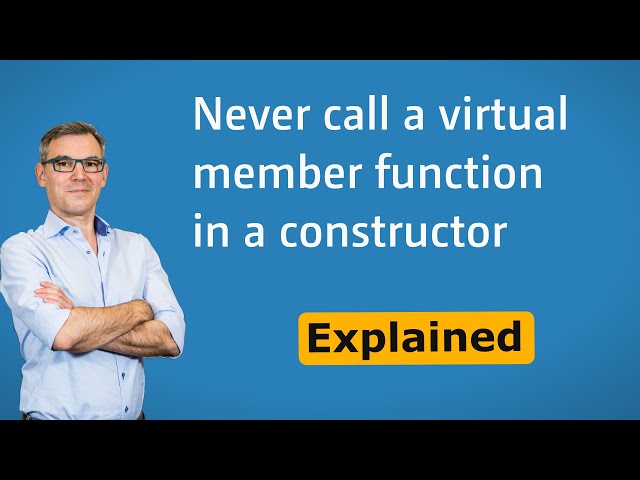 C++ Insights Episode 72: Why you should never call a virtual member ...