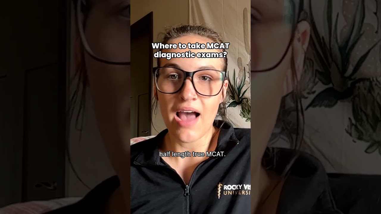 When to take diagnostic exam for the MCAT