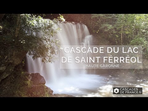 Cascade du Lac de Saint Férréol - Haute Garonne Video