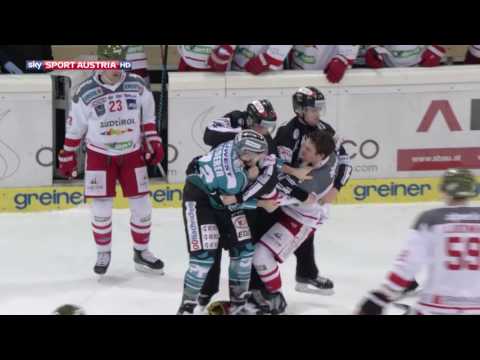EBEL - 43. Runde: Black Wings Linz – Bozen 4:3 n.OT.