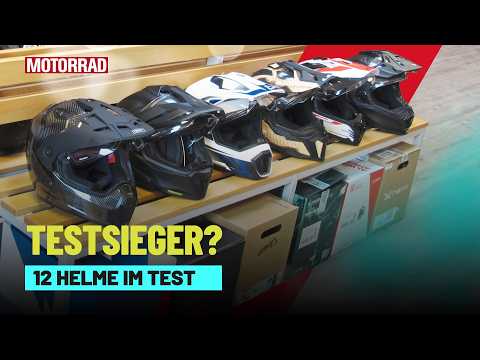 12 Adventure Helme im ultimativen Test: Autobahn vs. Gelände | Endurohelm Vergleich 2025