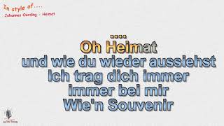 Johannes Oerding - Heimat - Instrumental (Pianoversion)