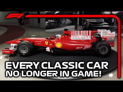 Every Classic F1 Car No Longer Featured in F1 Games