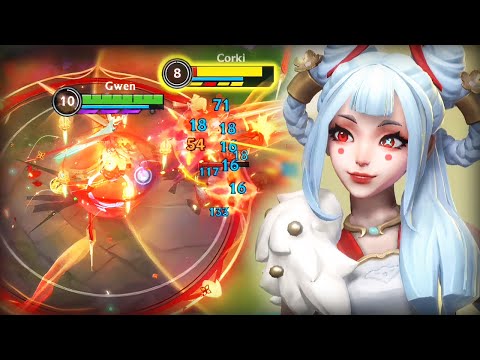 Mythmaker Gwen Gameplay - Build & Runes - Wild Rift