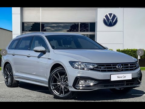 Brand New Volkswagen Passat Estate R-Line 2.0 TDI Moonstone Grey | Wrexham Volkswagen
