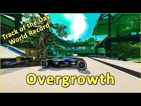Overgrowth - World Record by Erizel - TRACKMANIA Track of the Day