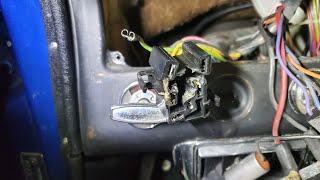 Headlights flickering - dash headlight switch bad Plymouth Mopar 1966 classic car truck wagon