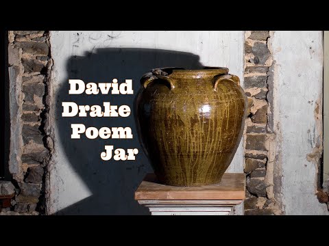 The David Drake April 12, 1858 Stoneware Poem Jar