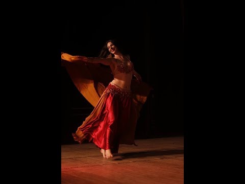 Carol Alzei - 2º Lugar Solo Profissional - Oriental Dance Festival 2017 (Fase 2-Improviso)