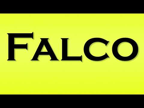 Pronunciation of Falco