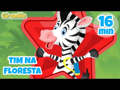 Tim na Floresta da Giramille - 16 min | Desenho Animado Musical