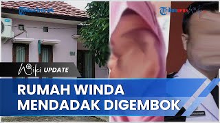 Pasca-terbongkar Kasus Perselingkuhannya Oknum ASN, Rumah Sang Pelakor Polwan Suci Mendadak Digembok