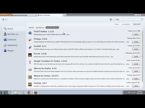 How to set Firefox Homepage
