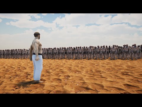 Chuck Norris vs 1 MILLION Zombies! - Hero Testing | Ultimate Epic Battle Simulator 2 | UEBS2