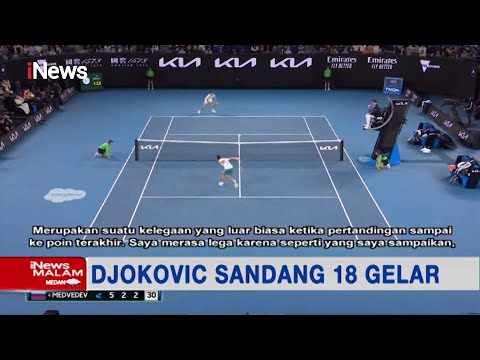 Petenis Novak Djokovic Juarai Grand Slam Australia Open 2021 - iNews Malam 09/03