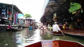 preview picture of video 'Thailand Damnoen Saduak Floating Market (Summer 2011)'