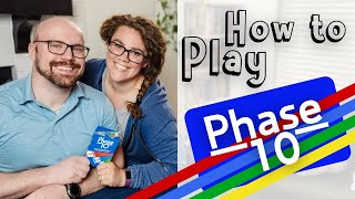 How to Play PHASE 10: Two player Gameplay Tutorial