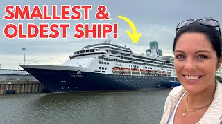 First time on Holland America... I did not expect this! Boarding Volendam in Montreal!