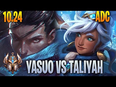Yasuo vs Taliyah - Adc - 10.24 Challenger