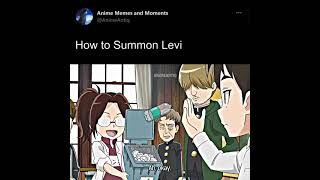Download lagu How to Summon Levi⭐ | Anime Shorts 🔥 | Attack on Titan Junior 👀 mp3