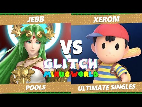 Glitch 7 SSBU - Xerom  (Ness) Vs. JeBB (Palutena) Smash Ultimate Tournament Pools
