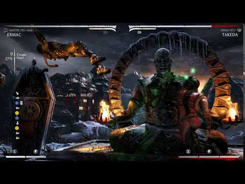 Mortal Kombat XL: Ermac (Master of Souls) 1Bar 39% Combo