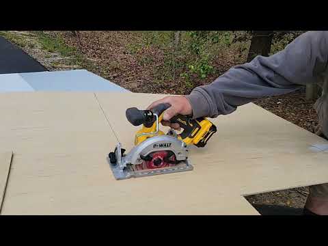 Dewalt DCS512 12v Extreme Circular saw and @DiabloTools 5 1/2" finish blade 36T