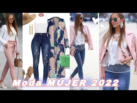 MODA 2022 OUTFITS CÓMO VESTIR CON BUEN GUSTO! MODA Y TENDENCIAS 2022 CLASE Y ESTILO MODA MUJER 2022