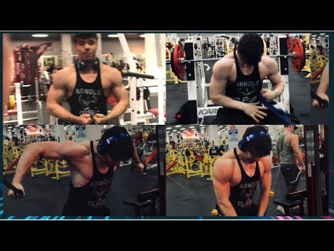 PUSH DAY with 16 Y/O Lexx Little (Bench 3 Rep Max PR)