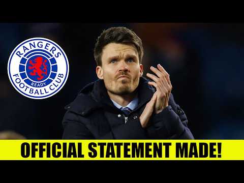 BIG Rangers News as Departing Club Make Official Statement On Summer Signing!