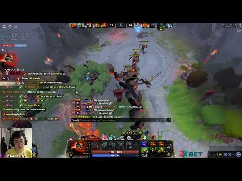 OG Ammar the F explains to xcalibur how Arena of blood gives vision dota 2