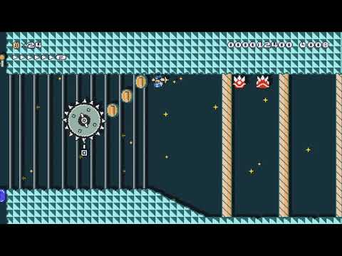 Speed Run in Reverse 【30s】 by ぽジィ - Super Mario Maker 2 - No Commentary 1by