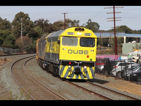 Freshly Repainted G532 - 9341 Apex Quarry Train - Wandong, VIC 24/05/2021