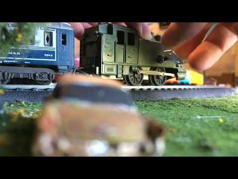 HO/OO Scale Jouef/Playcraft model 708 clockwork engine #modelrailroad #toytrain #modelrailway