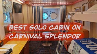 Hidden Gem: Top Pick Cabin for Solo Travellers on Carnival Splendor