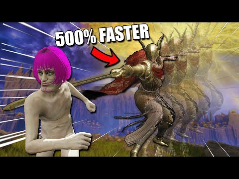 Elden Ring But Every Enemy Is 500% Faster Than Me...