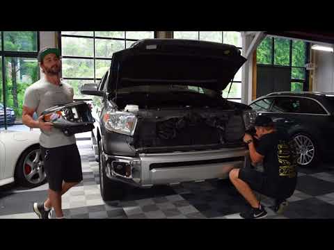 2014+ TOYOTA TUNDRA OEM LED HEADLIGHT CONVERSION PLUG’N’PLAY