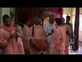 Guru Puja and ecstatic kirtan at ISKCON ...