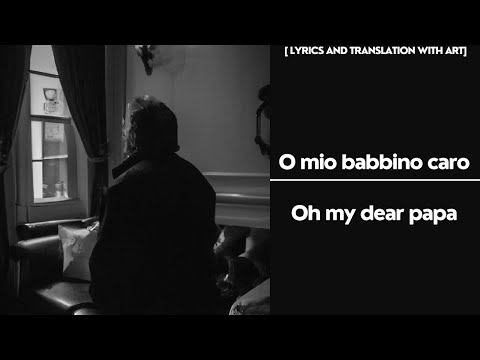 O mio babbino caro - Gianni Schicchi  (English Lyrics with AI art)