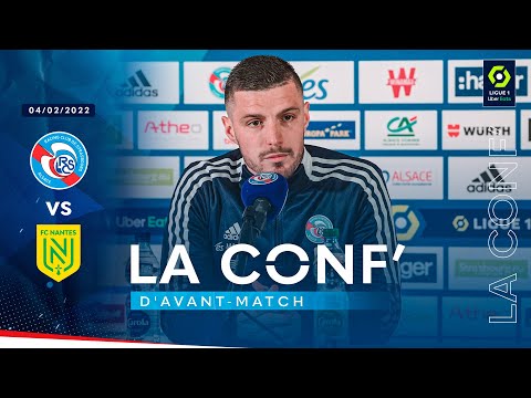Racing-FC Nantes (J23 L1 21/22) : Revivez la conf' d'avant-match en intégralité