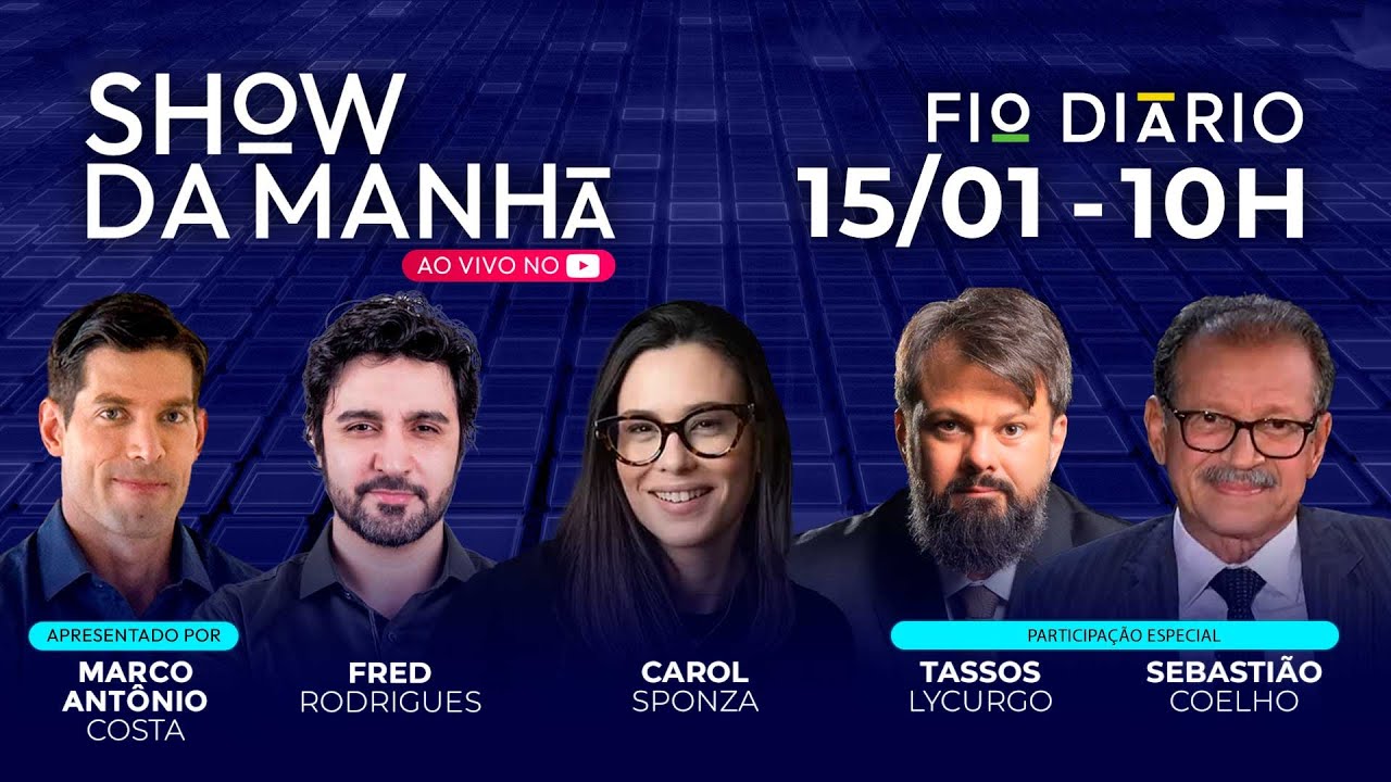 SHOW DA MANHÃ - BRASIL NA LISTA PROIBIDA DOS EUA - ENTREVISTA: SEBASTIÃO COELHO - 15/01/2026