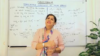 Ionization  Constant Of Weak Bases - Equilibrium (Part 34)