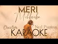 Meri Mehbooba Zara Tasveer Se Tu JalRaj Shahrukh Khan Kumar Sanu || KARAOKE || Neel Parmar