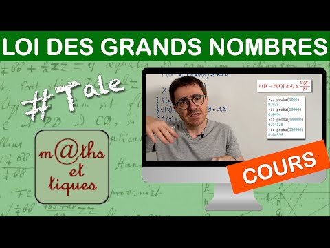 LE COURS : Concentration, loi des grands nombres - Terminale
